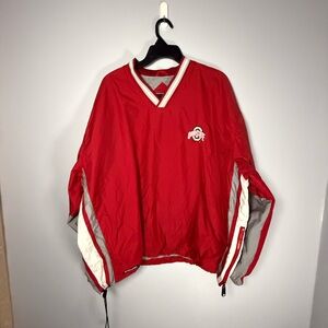 Ohio State Buckeyes Holloway Brand Pullover Jacket XL Lined